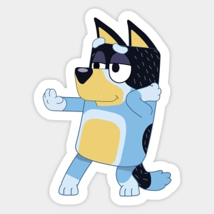 Bluey Muffin Sticker